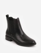 c'm paris Botine cu talpă joasă (tip chelsea) Casual cu elastic în carâmb Nellitta Negre