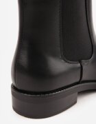 c'm paris Botine cu talpă joasă (tip chelsea) Casual cu elastic în carâmb Nellitta Negre