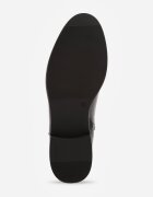 c'm paris Botine cu talpă joasă (tip chelsea) cu imprimeu crocodil Inemessa Negre