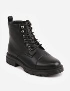 c'm paris Botine Nasmine în stil worker Negre