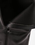 c'm paris Cizme cu carâmb tip picior de pantaloni cu aplicație metalică Alerpeia Negre