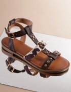 c'm paris Sandale Maro Gladiator Decorate cu nituri Valritia