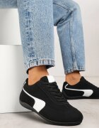 c'm paris Sneakers Negre în Stilul Tenișilor Iconici Virritia