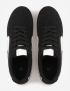 c'm paris Sneakers Negre în Stilul Tenișilor Iconici Virritia