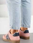 c'm paris Sneakers Tenisi roz cu Dungi Geometrice Amolita