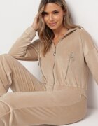  Compleu de trening Bej 2 piese cu bluză și pantaloni Stellarina