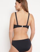 Costum de baie Negru Bikini Două piese Sutien cu Nod și Chiloți Carinela