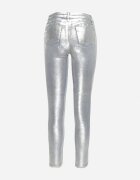 daysie Blugi Argintii Metalici cu Efect Push Up Mireti