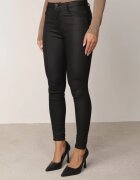 daysie Blugi Slim fit din material cerat Sarellia Negri