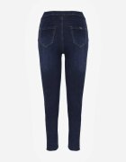 daysie Jeans albaștri skinny cu tivuri franjurate Nogoi