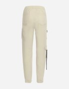 daysie Pantaloni Bej deschis Din bumbac Stil jogger Cu buzunare largi Atilin