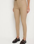 daysie Pantaloni Bej Modelatoare Skinny cu Buzunare Envoi