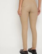 daysie Pantaloni Bej Modelatoare Skinny cu Buzunare Envoi