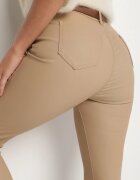 daysie Pantaloni Bej Modelatoare Skinny cu Buzunare Envoi