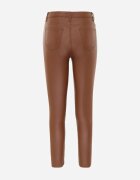 daysie Pantaloni Maro deschis Skinny din Imitație de piele Daciss