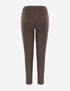 daysie Pantaloni Maro Skinny din Imitatie de Piele Awileda