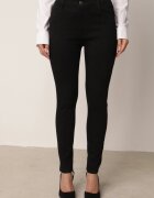 daysie Pantaloni Negri croială skinny cu talie normală Mendria