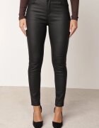 daysie Pantaloni Negri Skinny din imitație de piele Awileda