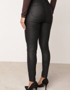 daysie Pantaloni Negri Skinny din imitație de piele Awileda