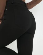daysie Pantaloni Negri Skinny Phenicia