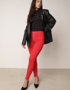 daysie Pantaloni Roșii Skinny Kyllienne