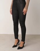 daysie Pantaloni Slim fit cu finisaj cerat Zirette Negri