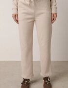 defox Compleu de Trening Bej din 2 piese din fleece cu bluză și pantaloni largi Aldonor
