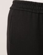 defox Pantaloni de trening Negre tip clopot cu elastic în talie Efravella