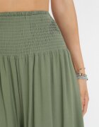 defox Pantaloni din bumbac Verde foarte largi Fenala