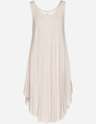 defox Rochie Bej deschis Cloche din Bumbac Tesaxelle