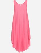 defox Rochie evazată roz din Bumbac Tesaxelle