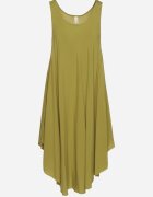 defox Rochie Verde închis Cloș din Bumbac Tesaxelle