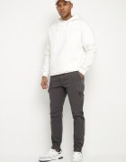 designer Pantaloni Cargo Gri din Bumbac cu Buzunare Alimaria