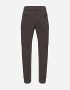 designer Pantaloni Cargo Gri din Bumbac cu Buzunare Alimaria