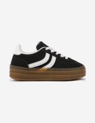 doremi Adidași Negri în Stil Tenis cu Model Geometric Olithena