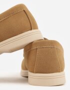 doremi Pantofi Maro deschis Slip-on Tip mocasini Nalme