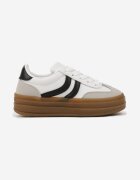 doremi Pantofi Sport Albi Sneakers în Stil Tenis cu Model Geometric Olithena