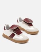 doremi Pantofi Sport Bordeaux în Stilul Adidașilor Clasici cu Limba Întoarsă Ulonariela