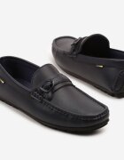 elong Pantofi josi bleumarin slip-on stil mocasin Winelle