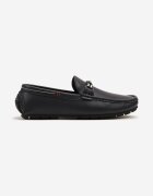 elong Pantofi Mocasini Bleumarin cu Cusături Decorative și Aplicație Wismea
