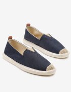 elong Tenisi bleumarin stil espadrile cu împletitură și inserție elastică Eveloiti