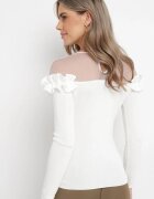 elsa.m by may Bluză Albă