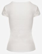 elsa.m by may Bluză Albă cu Mâneci din Dantelă din Bumbac Liliasa