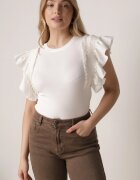 elsa.m by may Bluză Albă Ferda