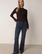 elsa.m by may Bluză din vâscoză cu inserții din dantelă și mâneci evazate Fistna Maro