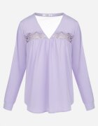 elsa.m by may Bluză Mov cu Broderie Destyn