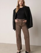 elsa.m by may Bluză Neagră de Bumbac Longsleeve Lisfia