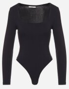 elsa.m by may Body Bleumarin cu Bumbac Vâscoză și Decolteu Pătrat Merrise