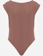 elsa.m by may Body Maro Asimetric Decorat cu Pliuri Dinida