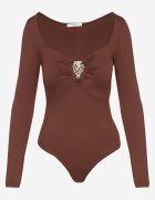 elsa.m by may Body Maro Decorat cu Aplicație Metalică Furriva